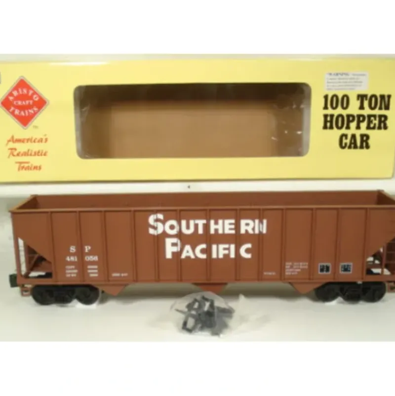 Trains|Aristo-Craft 41405P 3 Bay 100 Ton Hopper SP - Model Train Junction: Quality Parts and Art Supplies