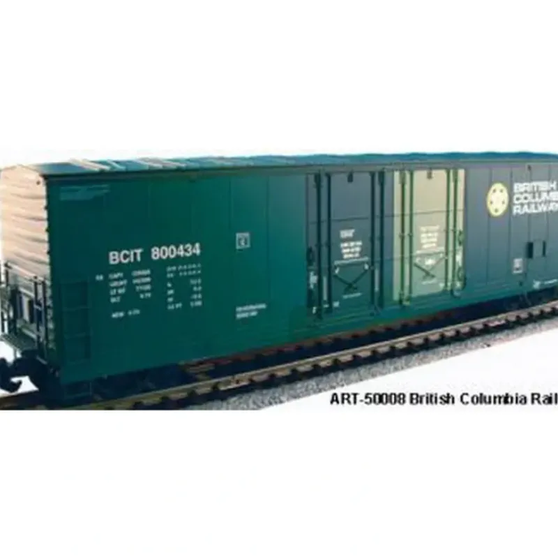 Trains|Aristo-Craft 50008P 53' British Columbia Evans Boxcar - Model Train Junction: Quality Parts and Art Supplies