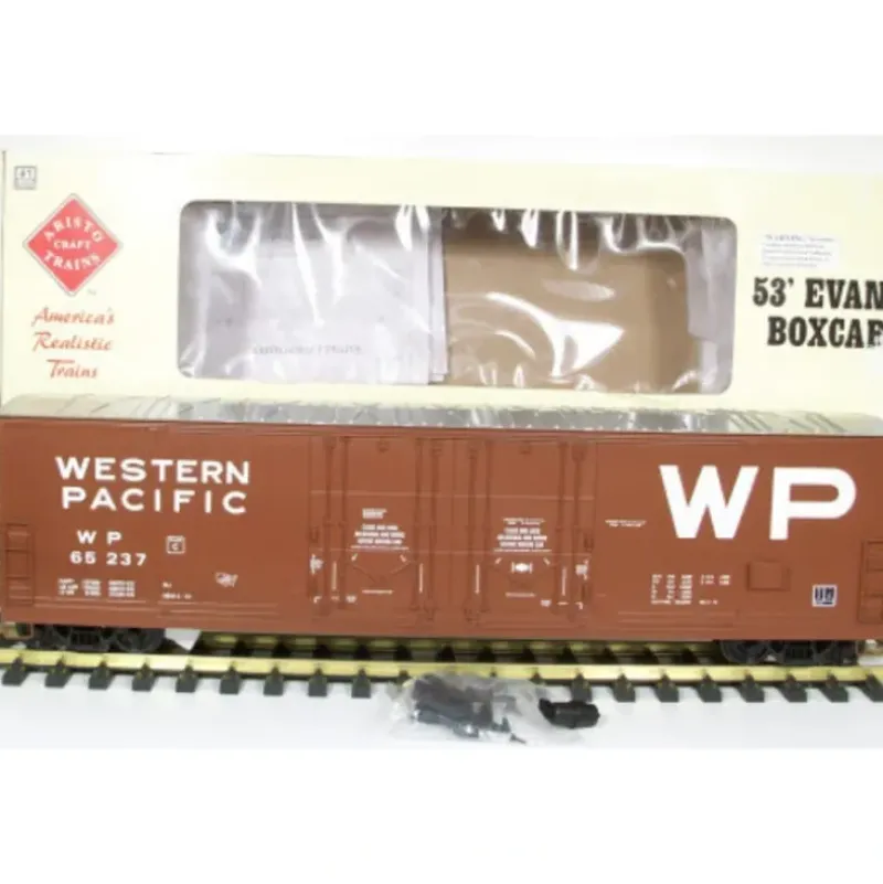 Trains|Aristo-Craft 50092P Western Pacific 53' Evans Boxcar - Model Train Junction: Quality Parts and Art Supplies