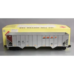 Trains|Aristo-Craft 41489PC-A G BNSF 3-Bay 100 Ton Coal Hopper #652233 LN/Box - Model Train Junction: Quality Parts and Art Supplies