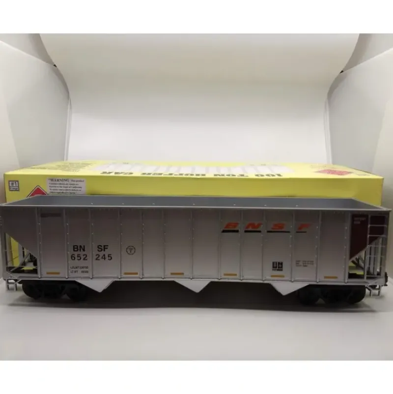 Trains|Aristo-Craft 41489PC-C G Scale BNSF 3-Bay 100 Ton Coal Hopper #652245 LN/Box - Model Train Junction: Quality Parts and Art Supplies