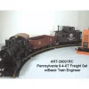 Trains|Aristo-Craft 28001RC PRR 0-4-0 G Gauge Steam Freight Starter Train Set - Model Train Junction: Quality Parts and Art Supplies