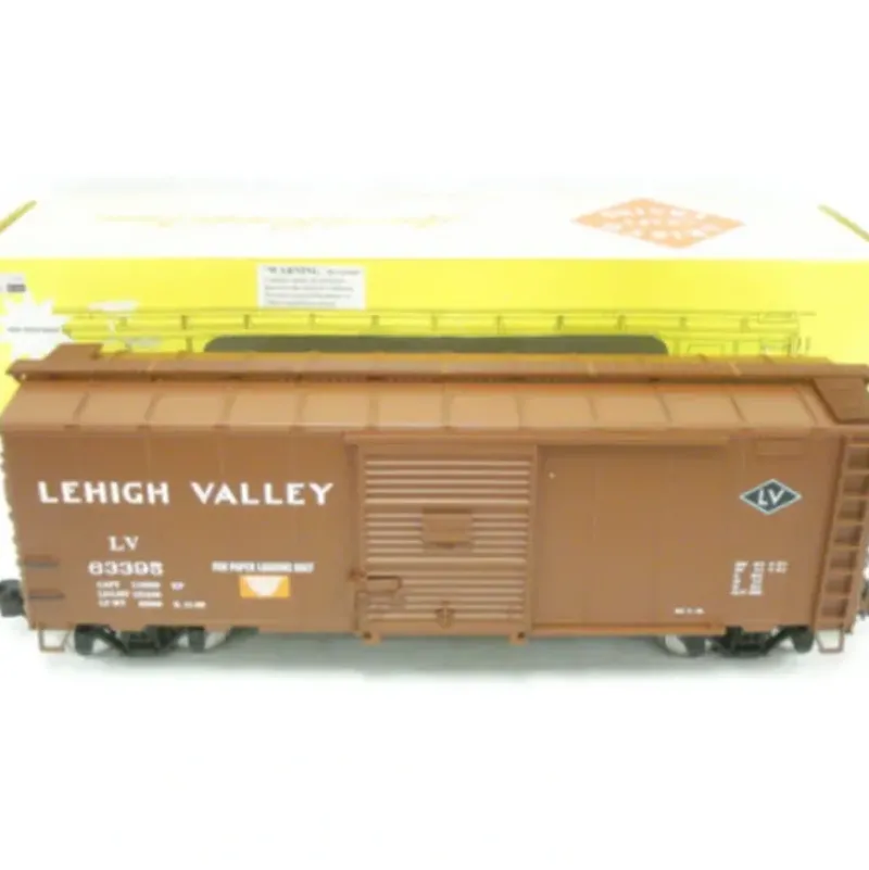 Trains|Aristo-Craft 46081S-1 Lehigh Valley Steel Boxcar - Model Train Junction: Quality Parts and Art Supplies