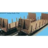 Trains|Aristo-Craft 46403T G Southern Pacific Bulkhead Flat Car - Plastic Wheels - Model Train Junction: Quality Parts and Art Supplies