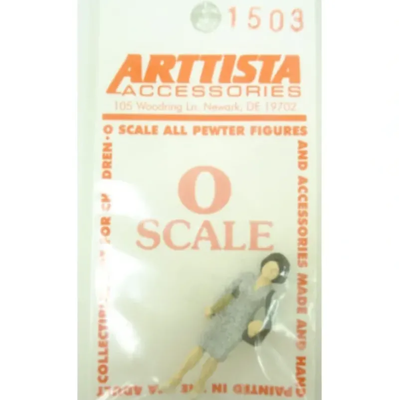 Trains|Arttista 1503 Business Woman Walking Down - Model Train Junction: Quality Parts and Art Supplies