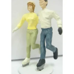 Trains|Arttista 1394 Couple Ice Skating Pewter Figures - Model Train Junction: Quality Parts and Art Supplies