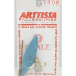 Trains|Arttista 1496 Kayak with Man O Scale Pewter Figure - Model Train Junction: Quality Parts and Art Supplies