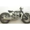 Trains|Arttista 1145 O and O27 Scale Gray Police Motorcycle Pewter Hand Painted - Model Train Junction: Quality Parts and Art Supplies