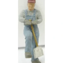 Trains|Arttista 1288 O Man Digging Pewter Figure - Model Train Junction: Quality Parts and Art Supplies