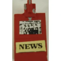 Trains|Arttista 1163 O Newspaper Vending Machine Color May Vary - Model Train Junction: Quality Parts and Art Supplies