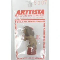 Trains|Arttista 5007 O Pewter Circus Lion Figure - Model Train Junction: Quality Parts and Art Supplies