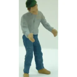 Trains|Arttista 1274 O Pewter Worker to Move Drum - Model Train Junction: Quality Parts and Art Supplies