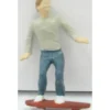Trains|Arttista 1255 O Scale Boy on Skateboard Pewter Han Painted Figure - Model Train Junction: Quality Parts and Art Supplies