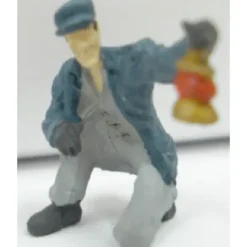 Trains|Arttista 1305 O Scale Brakeman Stooping w/Lantern Pewter Figure Colors May Vary - Model Train Junction: Quality Parts and Art Supplies