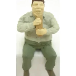 Trains|Arttista 1150 O Scale Fat Man Eating Pewter Painted Figure - Model Train Junction: Quality Parts and Art Supplies
