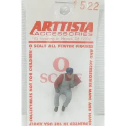 Trains|Arttista 1522 O Scale Fireman Leaning Out Window Pewter Figure Hand Painted - Model Train Junction: Quality Parts and Art Supplies