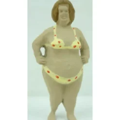 Trains|Arttista 1296 O Scale Heavy Swimsuit Lady Pewter Figure - Model Train Junction: Quality Parts and Art Supplies