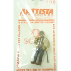 Trains|Arttista 5008 O Scale Hobo Clown Pewter Figure - Model Train Junction: Quality Parts and Art Supplies