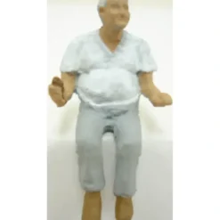 Trains|Arttista 1154 O Scale Old Man (For Rocking Chair) Pewter Figure - Model Train Junction: Quality Parts and Art Supplies
