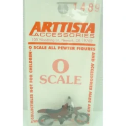 Trains|Arttista 1489 O Scale Pewter Dirt Bike - Model Train Junction: Quality Parts and Art Supplies