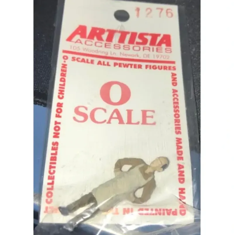 Trains|Arttista 1276 O Store Keeper Pewter Figure Hand Painted - Model Train Junction: Quality Parts and Art Supplies