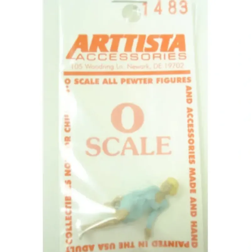Trains|Arttista 1483 O Woman Fixing Shoe - Model Train Junction: Quality Parts and Art Supplies