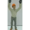 Trains|Arttista 1381 O Worker W/Hands Up Pewter Figure - Model Train Junction: Quality Parts and Art Supplies