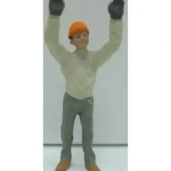 Trains|Arttista 1381 O Worker W/Hands Up Pewter Figure - Model Train Junction: Quality Parts and Art Supplies