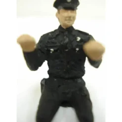 Trains|Arttista 1331 Policeman Driving Pewter Figure - Model Train Junction: Quality Parts and Art Supplies