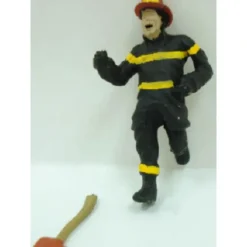 Trains|Arttista 1316 Running Firefighter with Ax Pewter Figure - Model Train Junction: Quality Parts and Art Supplies
