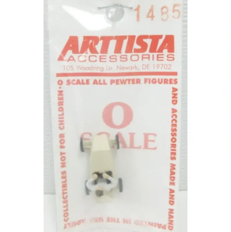 Trains|Arttista 1485 Soap Box Racer #2 O Scale Pewter Figure - Model Train Junction: Quality Parts and Art Supplies