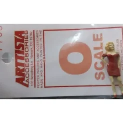 Trains|Arttista 1166 Standing Young Woman Pewter Figure Hand Painted Colors May Vary - Model Train Junction: Quality Parts and Art Supplies