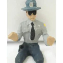 Trains|Arttista 1332 State Trooper Driving Pewter Figure - Model Train Junction: Quality Parts and Art Supplies