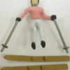Trains|Arttista 1396 Woman Skiing Pewter Figure - Model Train Junction: Quality Parts and Art Supplies
