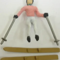 Trains|Arttista 1396 Woman Skiing Pewter Figure - Model Train Junction: Quality Parts and Art Supplies