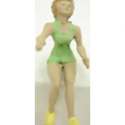 Trains|Arttista 1319 Woman to be Carried by Firefighter Pewter - Model Train Junction: Quality Parts and Art Supplies
