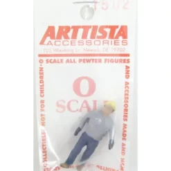 Trains|Arttista 1502 Worker with Hard Hat Walking Up - Model Train Junction: Quality Parts and Art Supplies