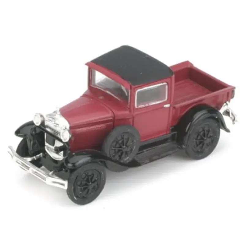 Trains|Athearn 26421 1:87 HO Burgundy Ford Model A Pickup Ready To Roll - Model Train Junction: Quality Parts and Art Supplies