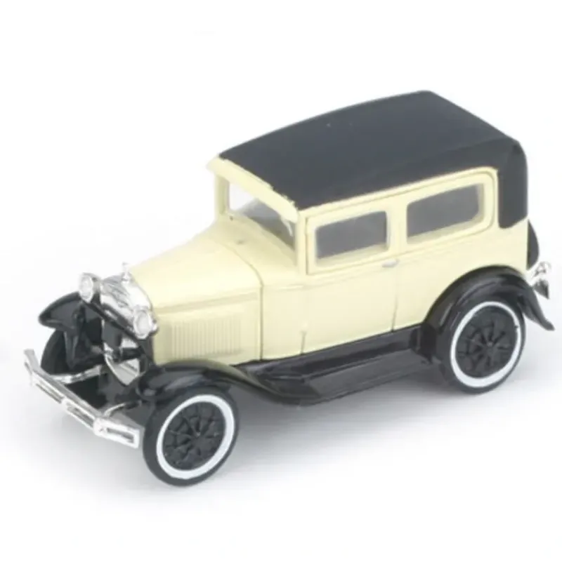 Trains|Athearn 26403 1:87 HO Cream Ford Model A Sedan Ready To Roll - Model Train Junction: Quality Parts and Art Supplies
