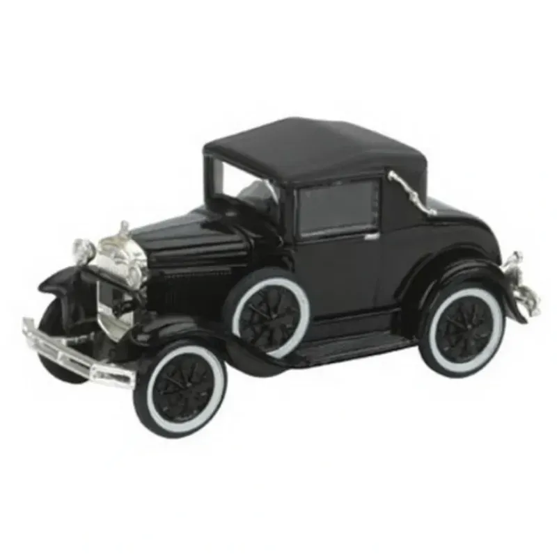 Trains|Athearn 26380 1:87 HO Ready To Roll Black Ford Model A Sport Coupe - Model Train Junction: Quality Parts and Art Supplies