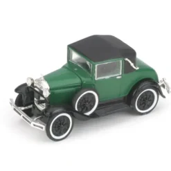 Trains|Athearn 26382 1:87 HO Ready To Roll Dark Green & Black Ford Model A Sport Coupe - Model Train Junction: Quality Parts and Art Supplies