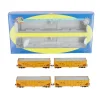 Trains|Athearn 76415 120 HO Scale Amtrak 40' Outside Braced Ballast Hoppers 4-Pack - Model Train Junction: Quality Parts and Art Supplies