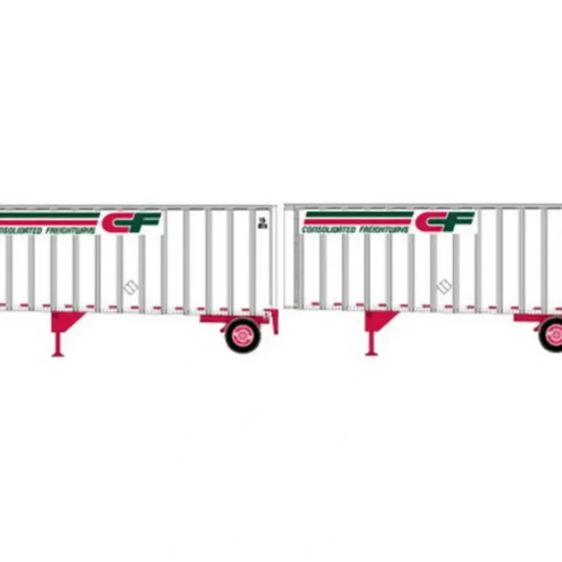 Trains|Athearn 91012 28' Trailer, CF/Version 2 #1 (2) - Model Train Junction: Quality Parts and Art Supplies
