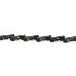 Trains|Athearn 76378 B&O 40' 3-Bay Ribbed Hopper w/Load 6-Car Set - Model Train Junction: Quality Parts and Art Supplies