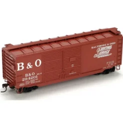 Trains|Athearn 74903 B&O/Sentinel 40' Double Door Boxcar #294201 - Model Train Junction: Quality Parts and Art Supplies