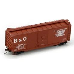 Trains|Athearn 74904 B&O/Sentinel 40' Double Door Boxcar #294216 - Model Train Junction: Quality Parts and Art Supplies