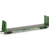Trains|Athearn 88114 BN 60' Bulkhead Flatcar #2 - Model Train Junction: Quality Parts and Art Supplies