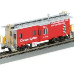 Trains|Athearn 74712 Chessie/B&O Bay Window Caboose #C-3025 - Model Train Junction: Quality Parts and Art Supplies