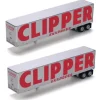 Trains|Athearn 73365 Clipper 45' Fruehauf Z-Van Trailer #1 (2) - Model Train Junction: Quality Parts and Art Supplies