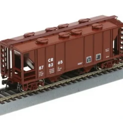 Trains|Athearn 94358 Conrail 34' PS2 2003 2-Bay Covered Hopper #878365 - Model Train Junction: Quality Parts and Art Supplies